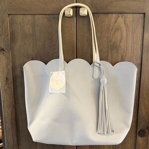 Arcadia Beauty Labs Spring Petal Tote Blue